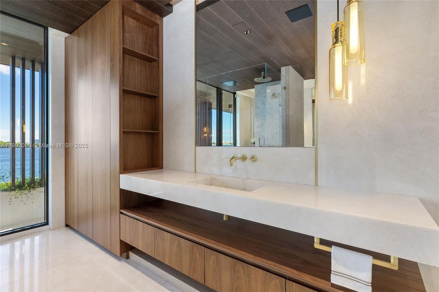 Furnished interior view inside a new home in , North Miami (Image 44).