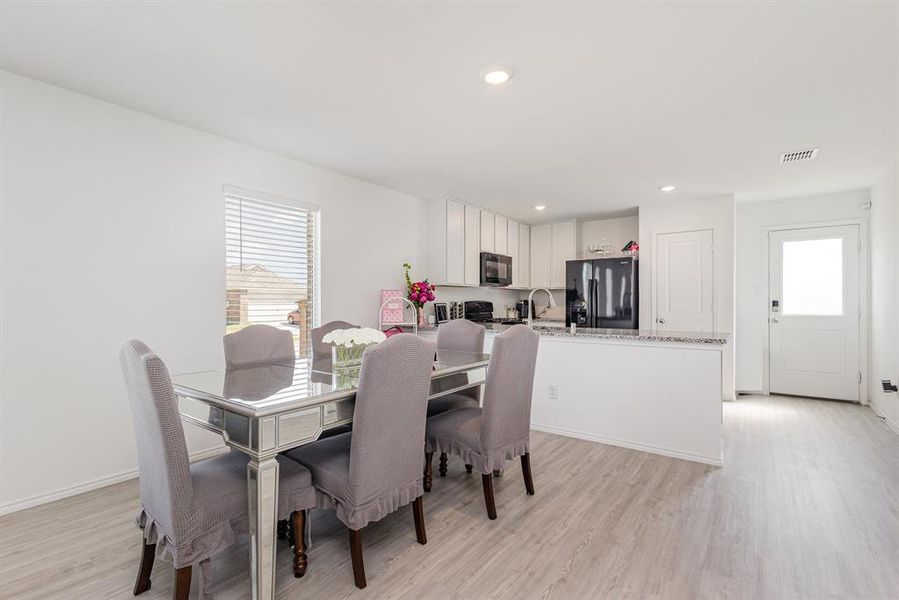 Furnished interior view inside a new home in Walden Pond: Cottage East, Forney (Image 12).