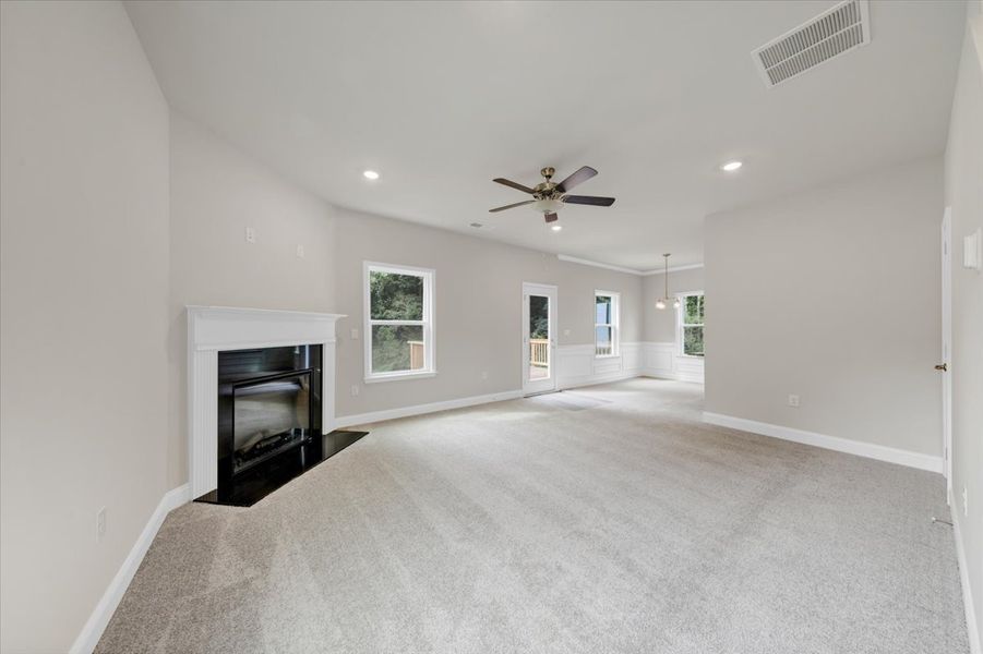 Spacious, unfurnished interior of a new home in Scarlett Place, Bowdon (Image 16).