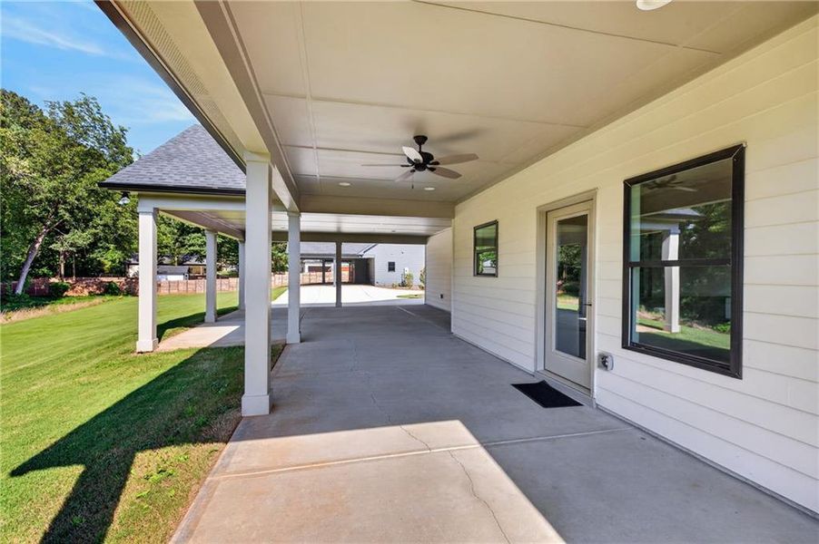 Exterior details and patio area of a home in , Monroe (Image 3).