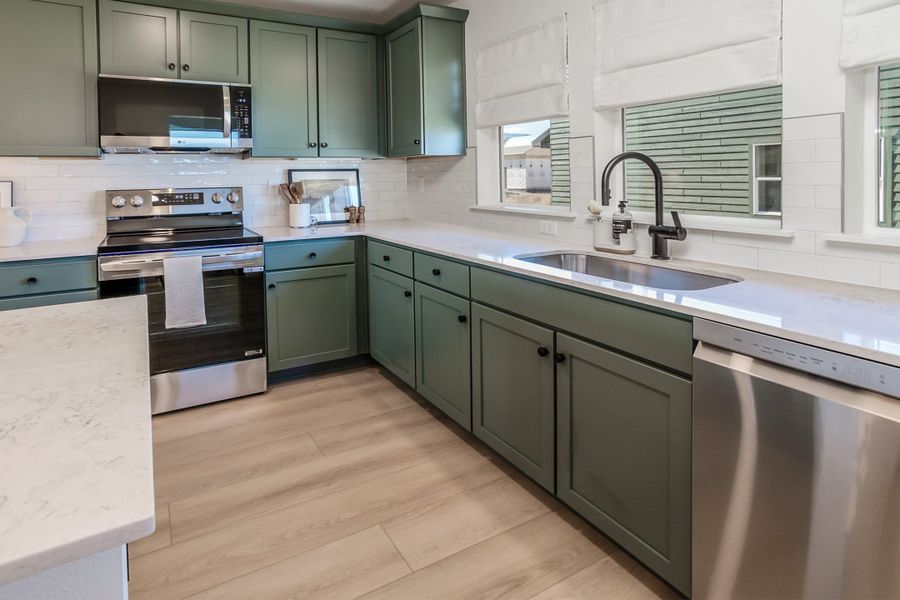 Representative furnished interior of a home built from the Marigold by Hartford Homes in Bloom, Fort Collins (Image 34).