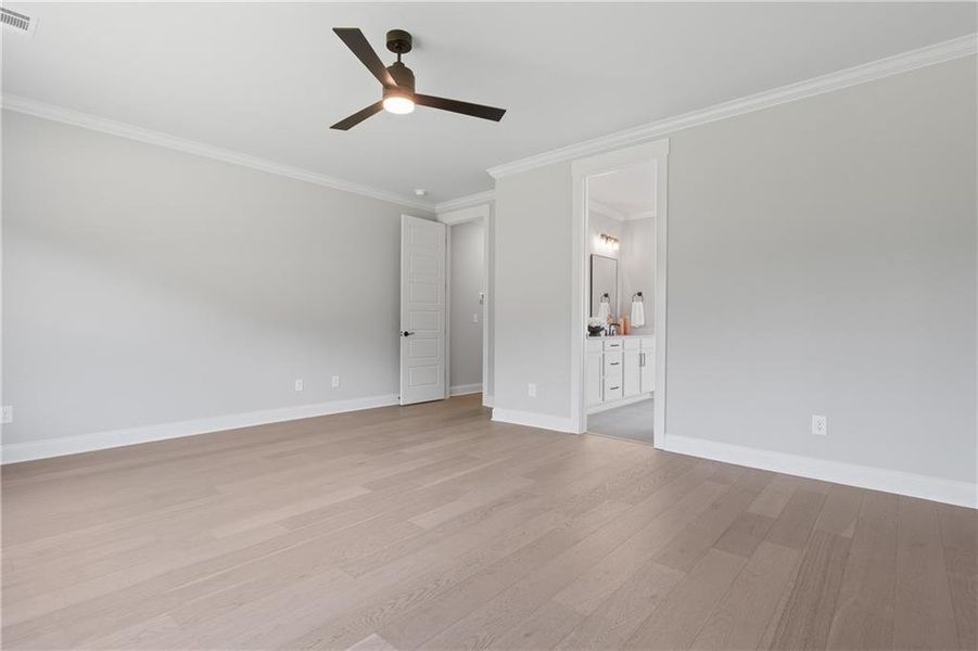 Spacious, unfurnished interior of a new home in , Greensboro (Image 29).