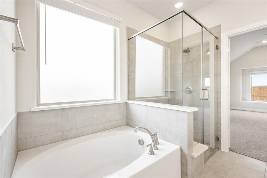 Furnished interior view inside a new home in Creekview Meadows, Pilot Point (Image 22). Furnished interior view inside a new home in Creekview Meadows, Pilot Point (Image 22).