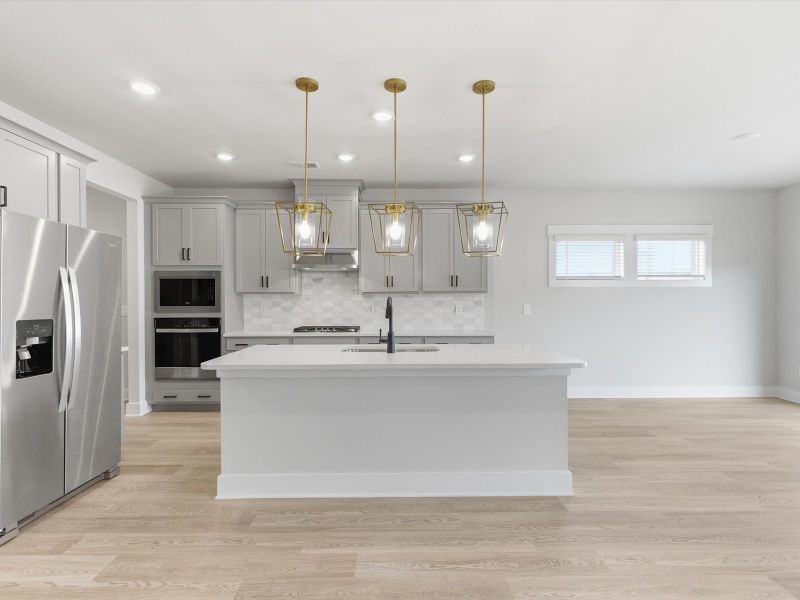 Furnished interior view inside a new home in Cedar Shoals - Signature Collection, Piedmont (Image 3).