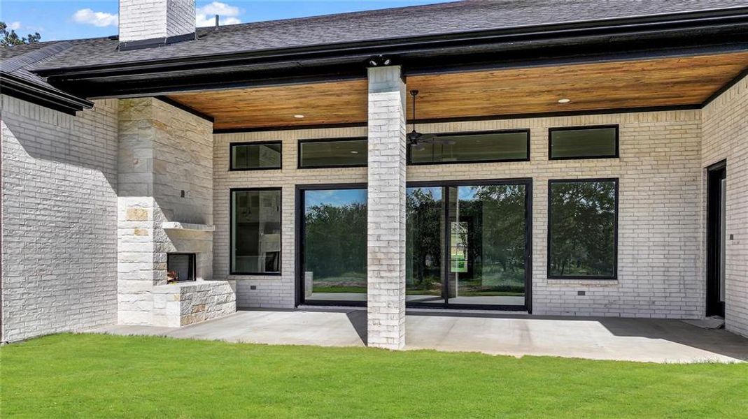 Exterior details and patio area of a home in , Weatherford (Image 27). Exterior details and patio area of a home in , Weatherford (Image 27).