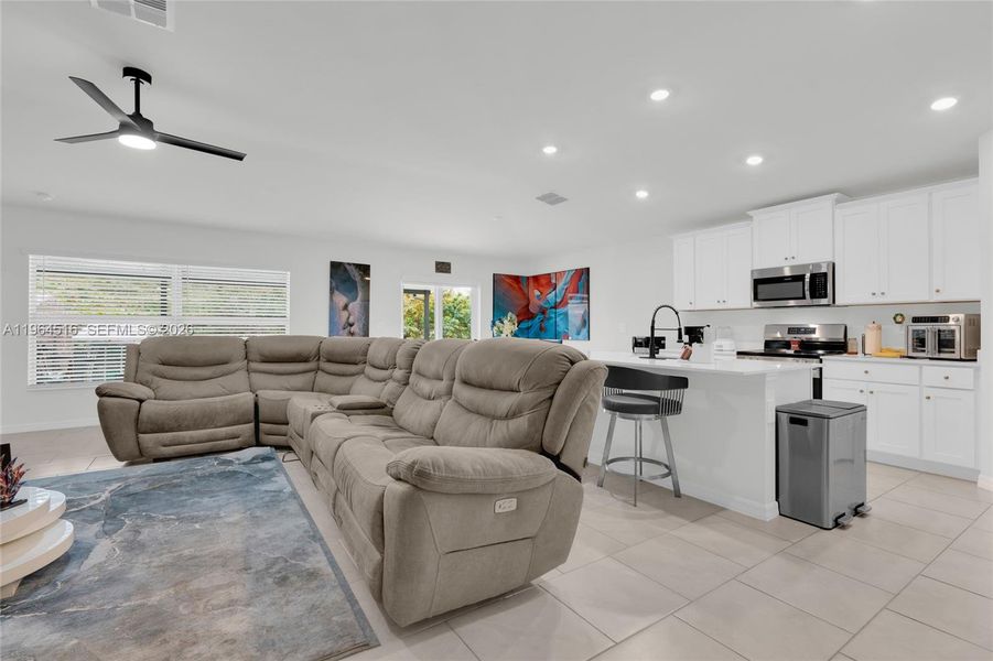 Furnished interior view inside a new home in , Lehigh Acres (Image 27).