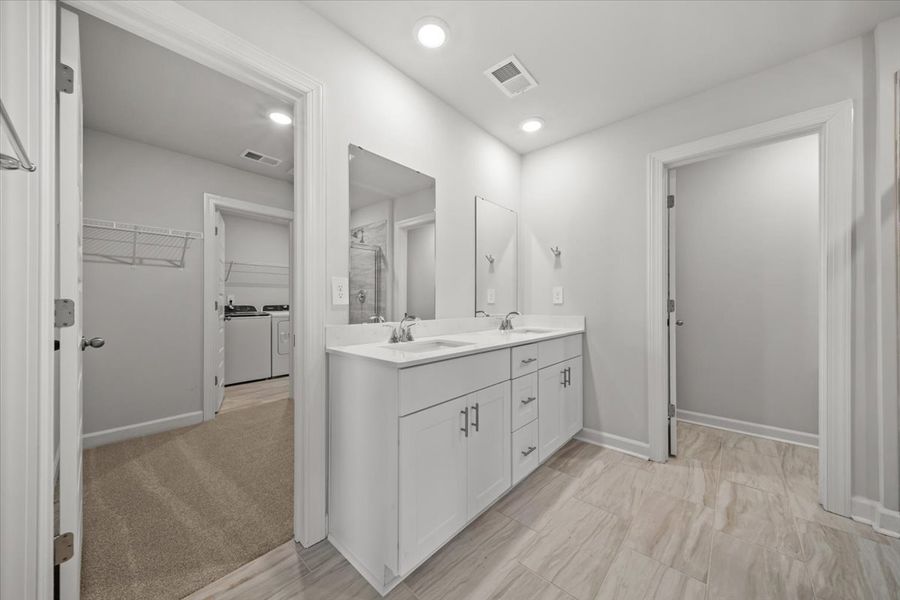 Furnished interior view inside a new home in Brayfield Manor - Signature Collection, Wellford (Image 7).