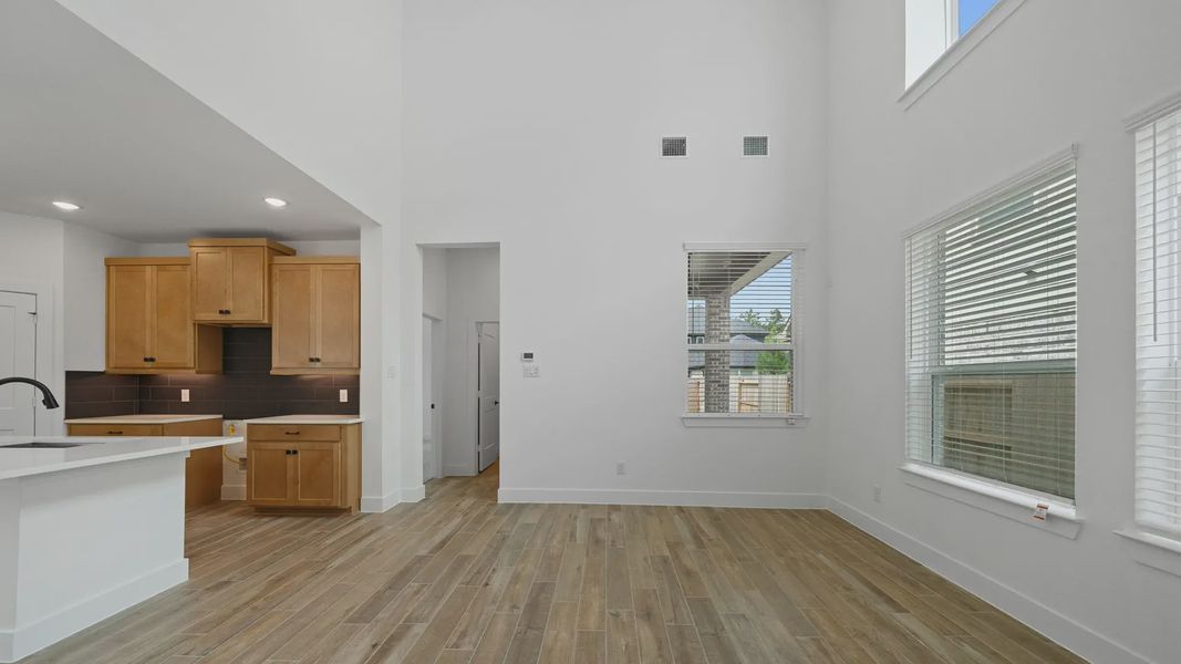 Furnished interior view inside a new home in Elyson 60's, Katy (Image 4).