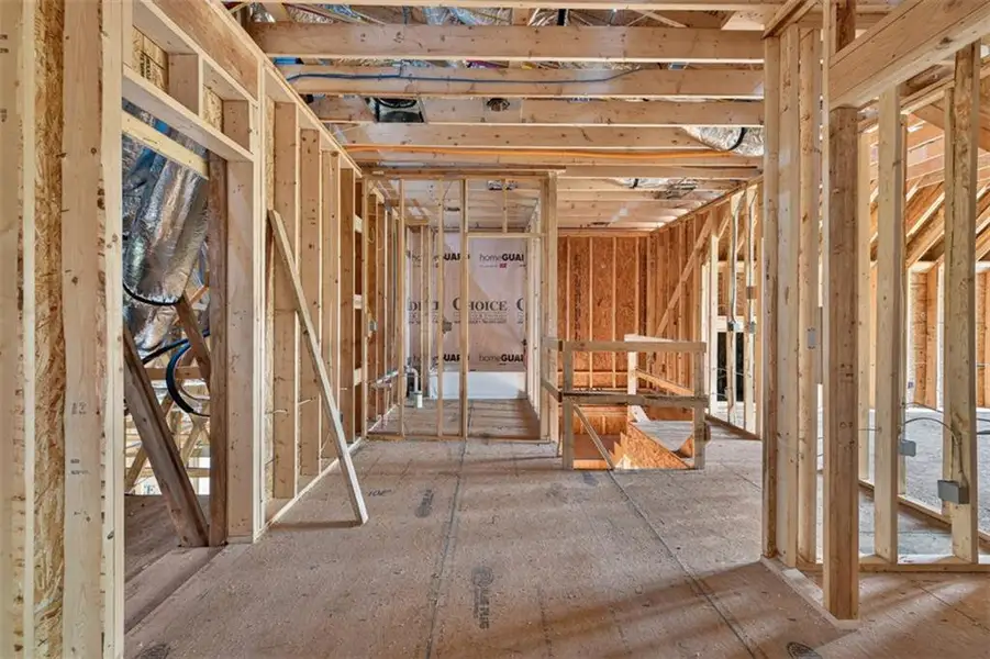 In-progress construction of a new home in , Statham, GA (Image 6).