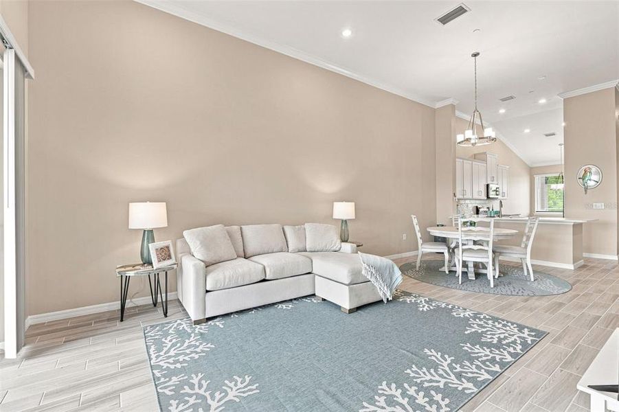 Furnished interior view inside a new home in , Port Charlotte (Image 13). Furnished interior view inside a new home in , Port Charlotte (Image 13).