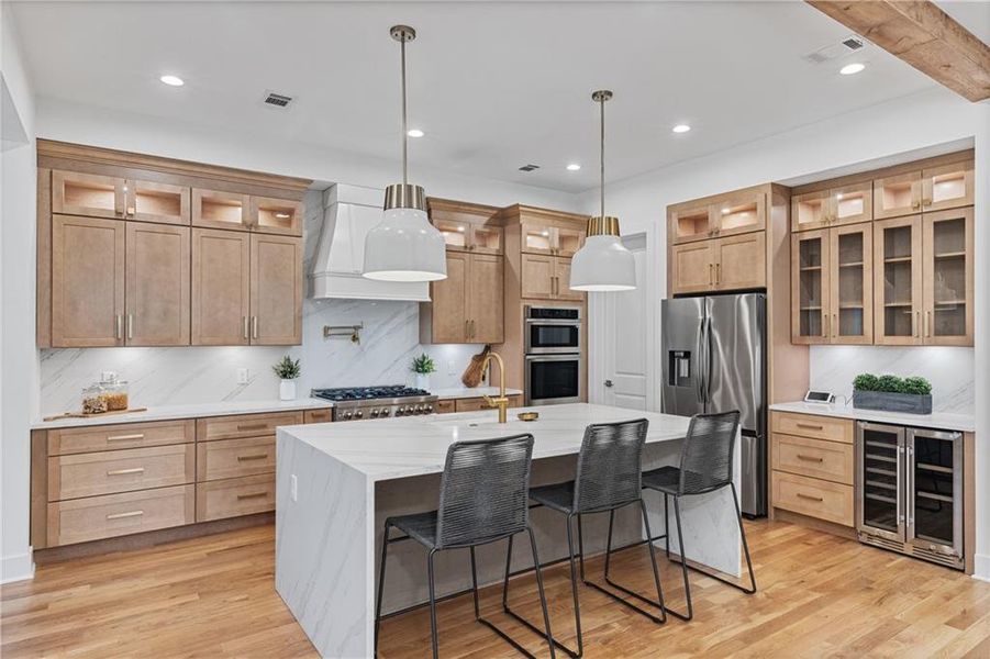 Furnished interior view inside a new home in , Decatur (Image 5).