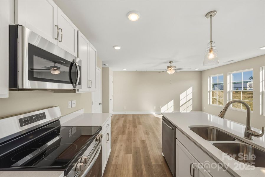 Furnished interior view inside a new home in , Chesterfield (Image 6).