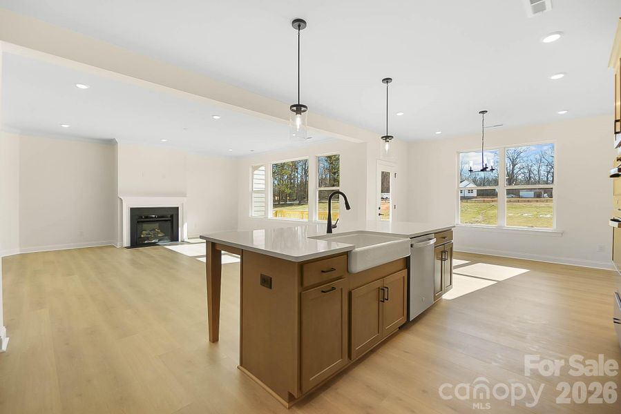 Furnished interior view inside a new home in Lancaster Hwy, Waxhaw (Image 8).