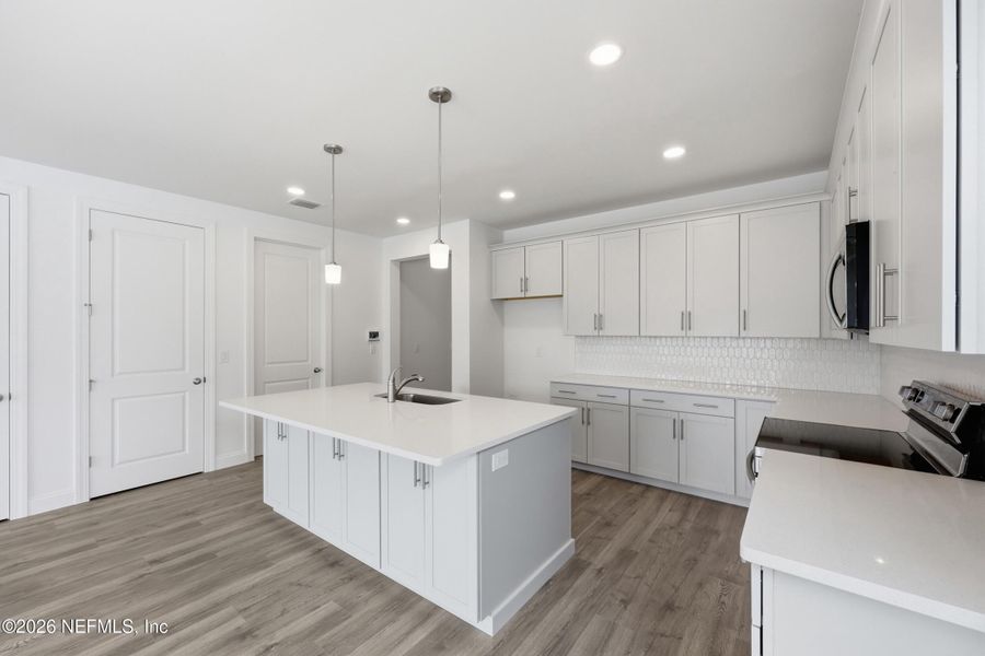 Furnished interior view inside a new home in Palm Coast Homes, Palm Coast (Image 12).