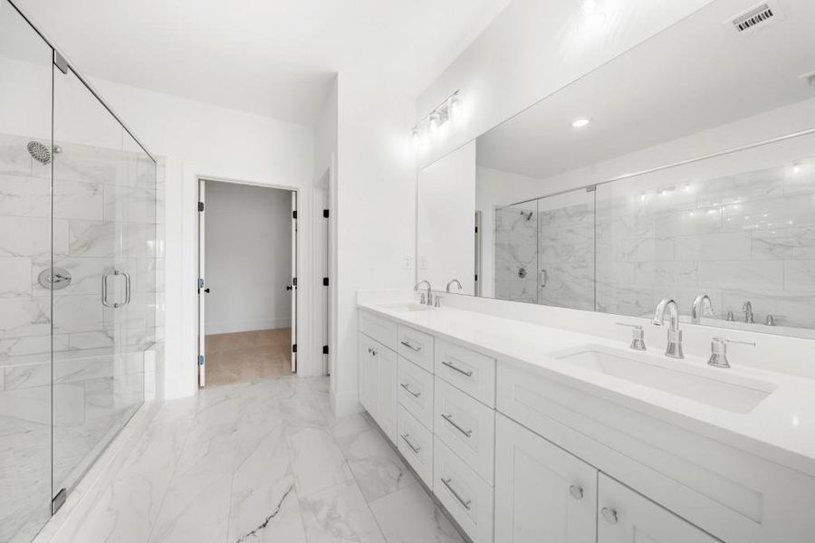 Furnished interior view inside a new home in , Canton (Image 42).