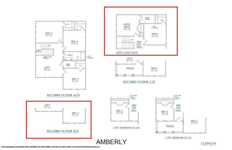 2D floor plan layout of this home in Waterloo Estates, Johns Island, SC (Image 7).