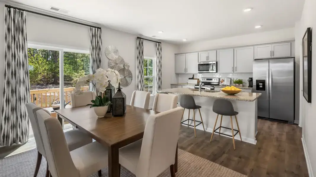 Furnished interior view inside a new home in Olive Branch, Wilson's Mills (Image 14).