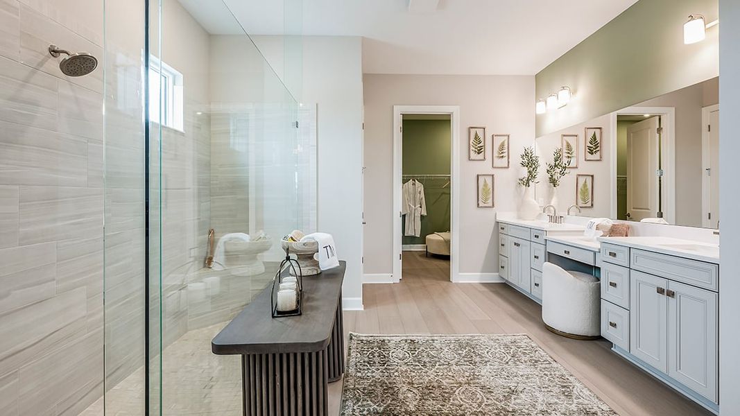 Representative furnished interior of a home built from the Pallazio by Taylor Morrison in Astor Creek Golf and Country Club, Port St. Lucie (Image 15).