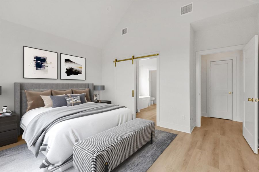 Furnished interior view inside a new home in , Franklin (Image 40). Furnished interior view inside a new home in , Franklin (Image 40).