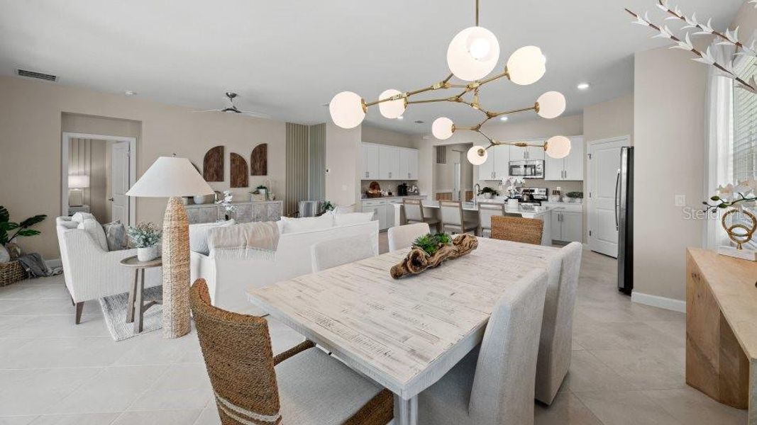 Furnished interior view inside a new home in Rye Ranch: Executive Homes, Parrish (Image 3).