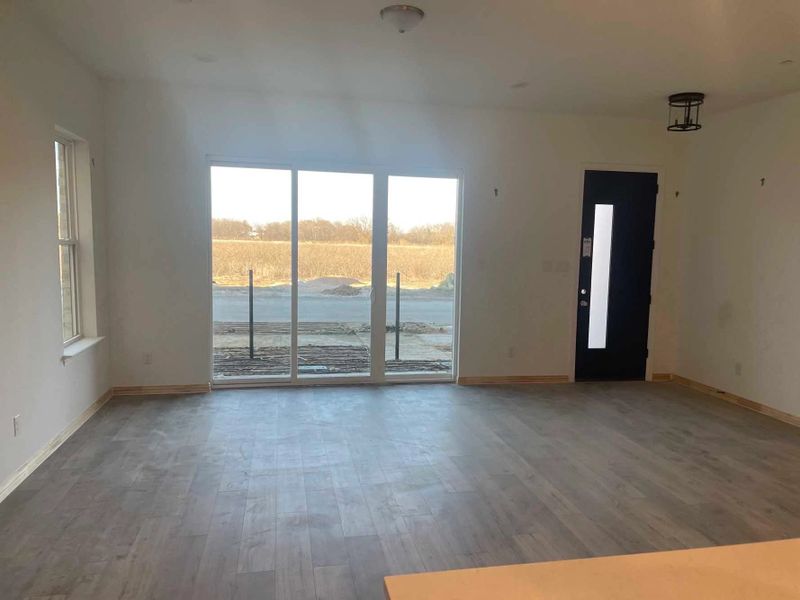 Family Room Construction Progress