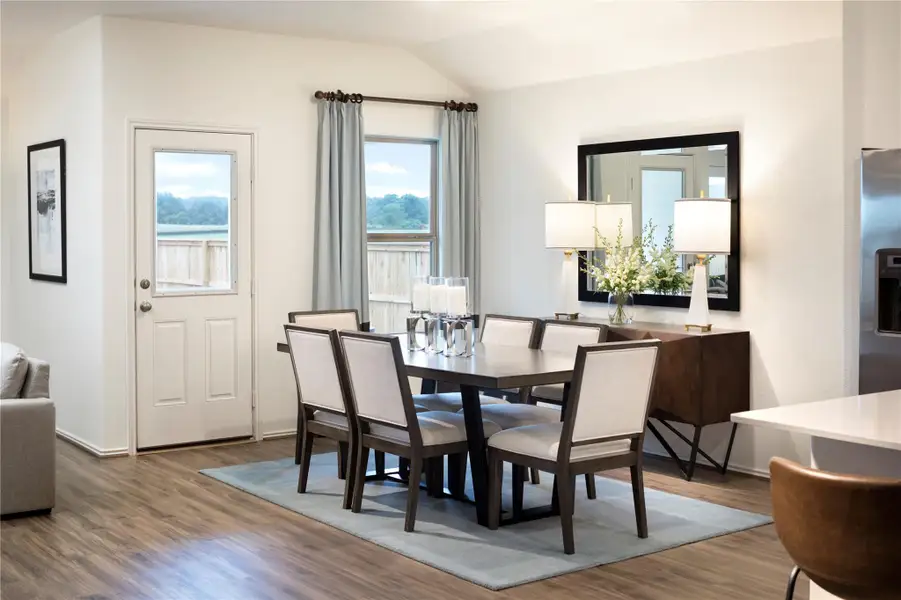 Furnished interior view inside a new home in Clayton Ranch, Copperas Cove (Image 12).