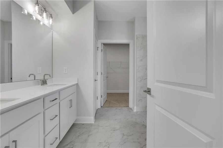 Furnished interior view inside a new home in Gatherings® at GreenHouse, Marietta (Image 8).