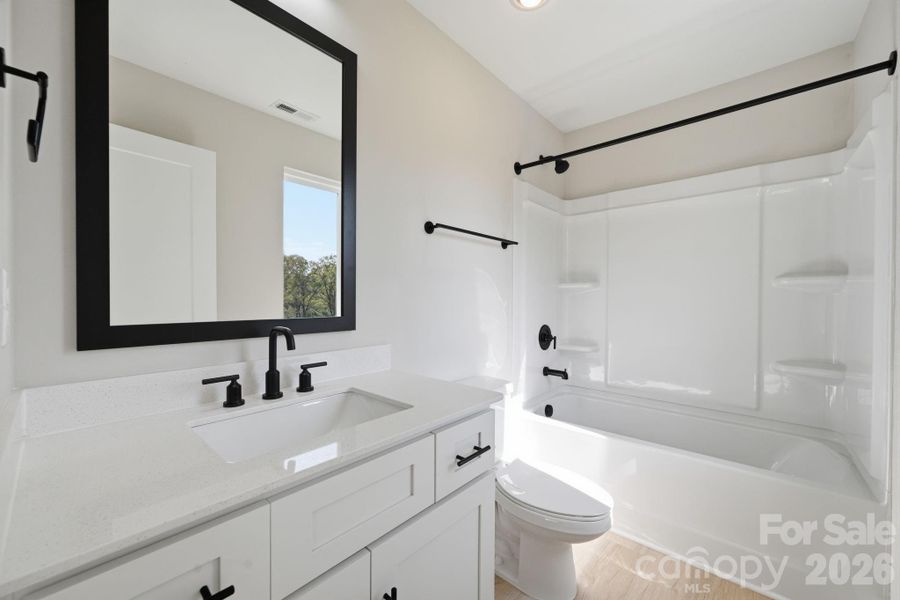 Furnished interior view inside a new home in , Albemarle (Image 5).