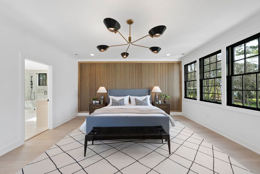 Representative furnished interior of a home built from the Grace by Homes by Dickerson in The Founding at Blue Ridge, Raleigh (Image 22).