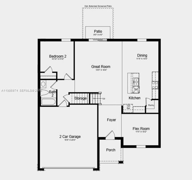 Additional Highlights Include: GE refrigerator, washer and dryer, whole house blinds and vertical blinds at sliding doors.