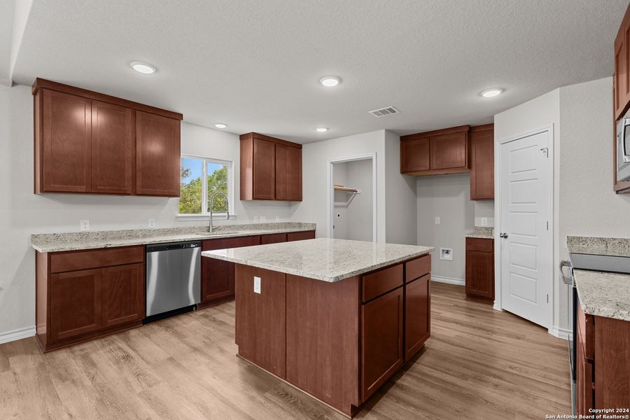 Furnished interior view inside a new home in , Pleasanton (Image 12). Furnished interior view inside a new home in , Pleasanton (Image 12).