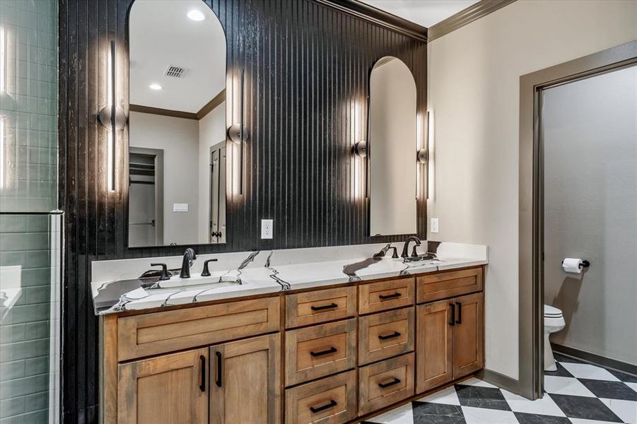 Furnished interior view inside a new home in , Bullard (Image 6).