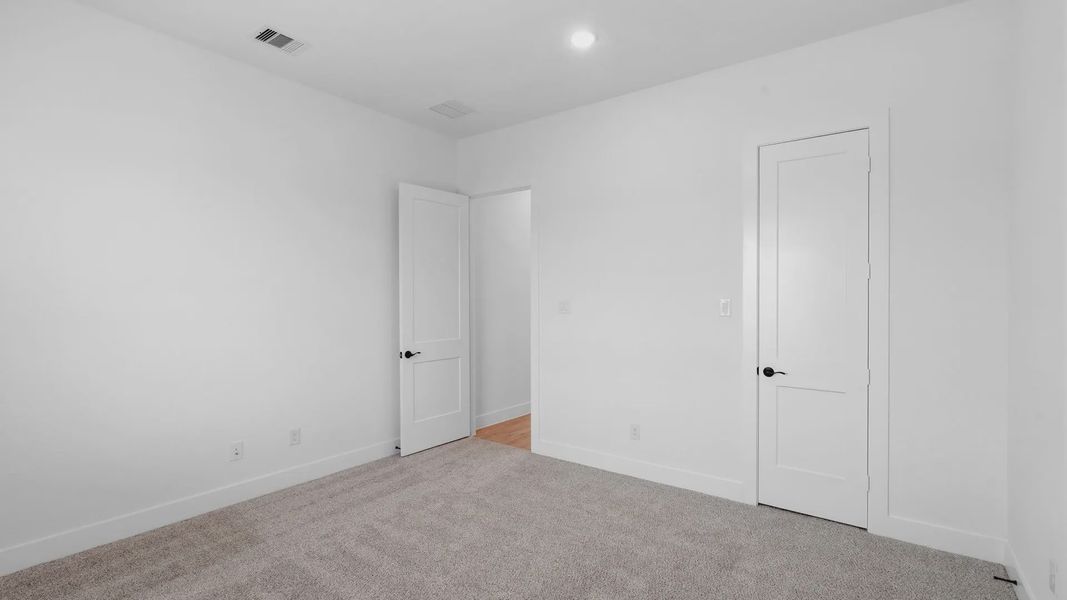 Representative unfurnished interior of a home built from the Brentwood by Chesmar Homes in Briarley, Montgomery (Image 33). Representative unfurnished interior of a home built from the Brentwood by Chesmar Homes in Briarley, Montgomery (Image 33).