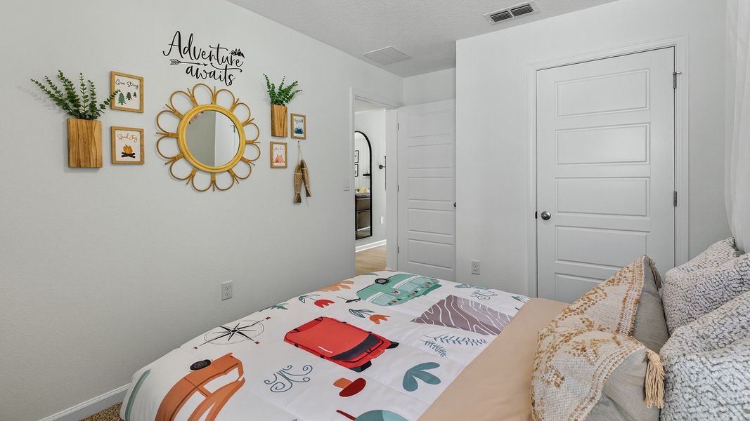 Representative furnished interior of a home built from the HARPER by D.R. Horton in The Arbors, Jacksonville (Image 22).