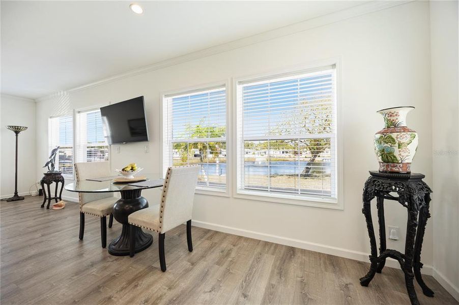 Furnished interior view inside a new home in , Englewood (Image 6). Furnished interior view inside a new home in , Englewood (Image 6).