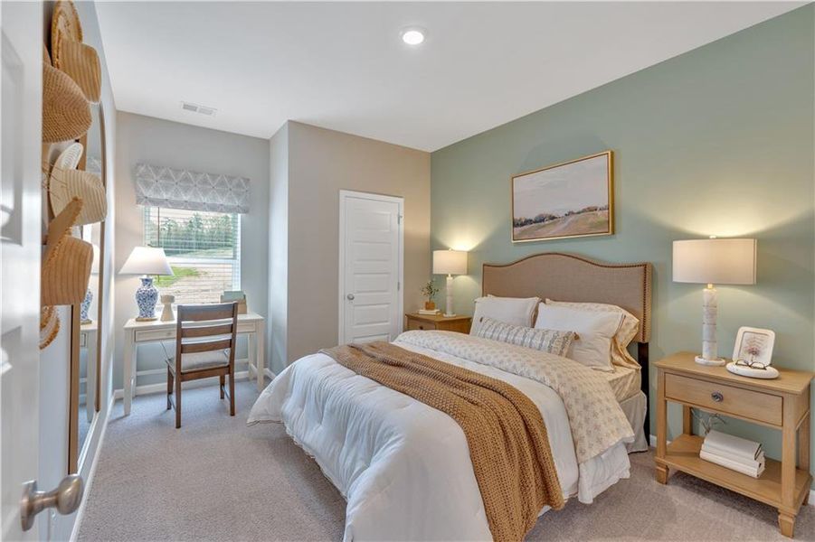 Furnished interior view inside a new home in , Rockmart (Image 23).