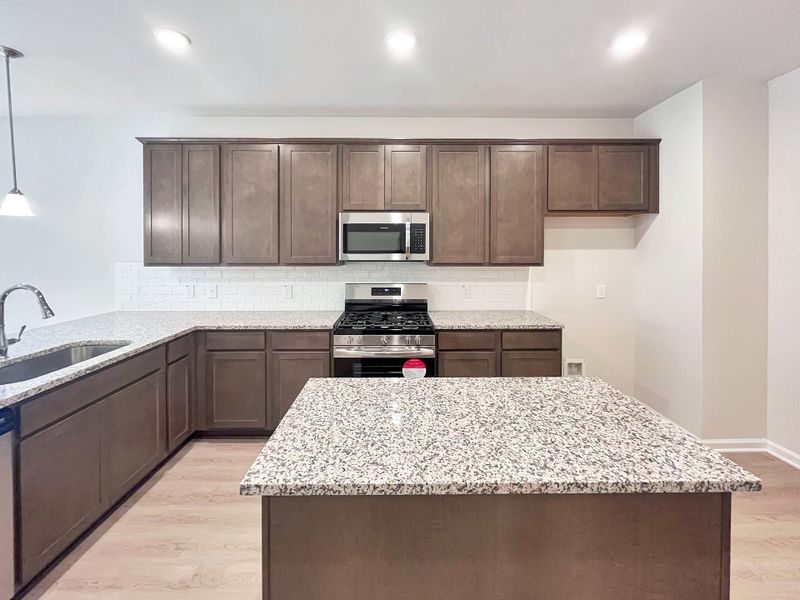 The Cardinal II- Kitchen with Optional Island