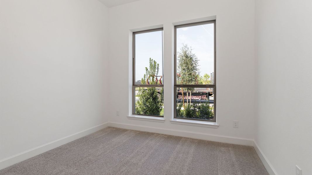 Spacious, unfurnished interior of a new home in Bridgeland, Cypress (Image 17). Spacious, unfurnished interior of a new home in Bridgeland, Cypress (Image 17).