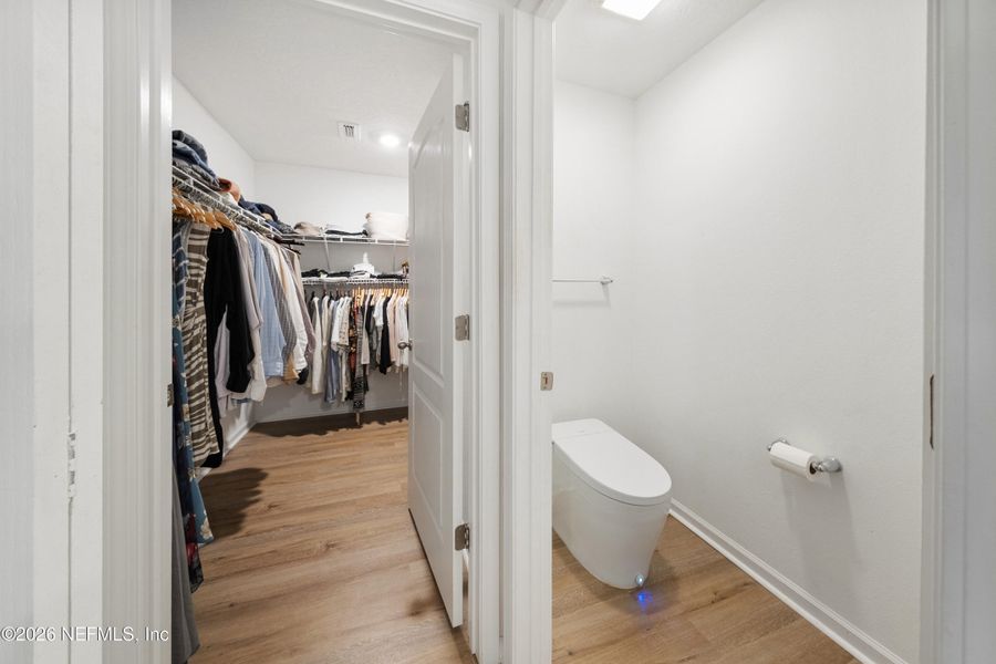 Furnished interior view inside a new home in Copes Landing, Jacksonville (Image 29). Furnished interior view inside a new home in Copes Landing, Jacksonville (Image 29).