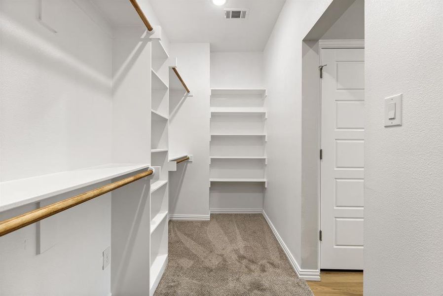 Furnished interior view inside a new home in Trails of Fossil Creek, Fort Worth (Image 14). Furnished interior view inside a new home in Trails of Fossil Creek, Fort Worth (Image 14).