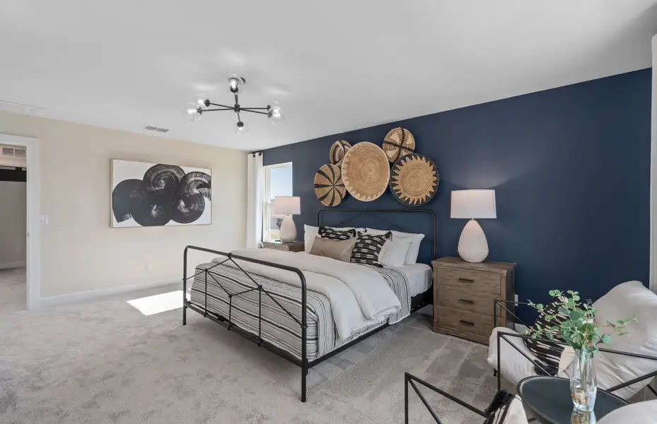 Furnished interior view inside a new home in Lakehaven Estates, Clermont (Image 3).