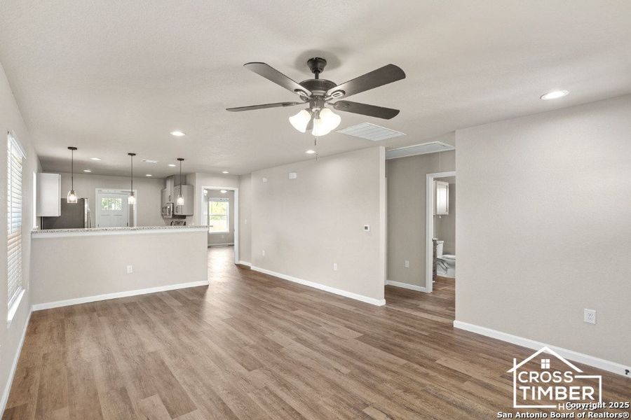 Spacious, unfurnished interior of a new home in , Von Ormy (Image 23). Spacious, unfurnished interior of a new home in , Von Ormy (Image 23).