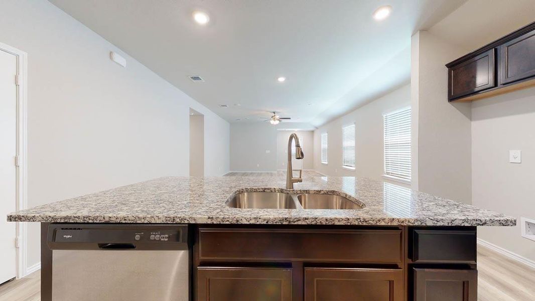 Close-up of interior finishes inside a home in Turnbo Ranch, Killeen (Image 13).