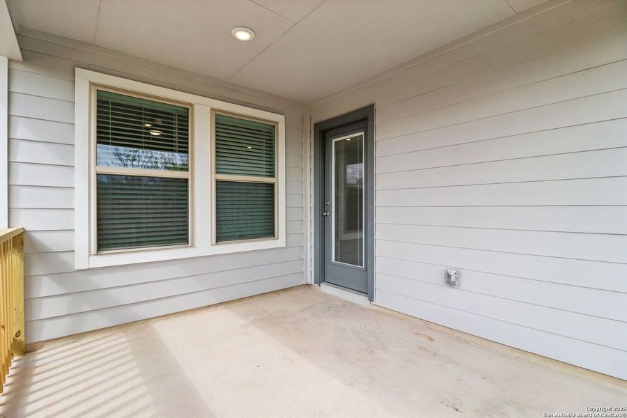 Exterior details and patio area of a home in Remington Ranch, San Antonio (Image 25). Exterior details and patio area of a home in Remington Ranch, San Antonio (Image 25).