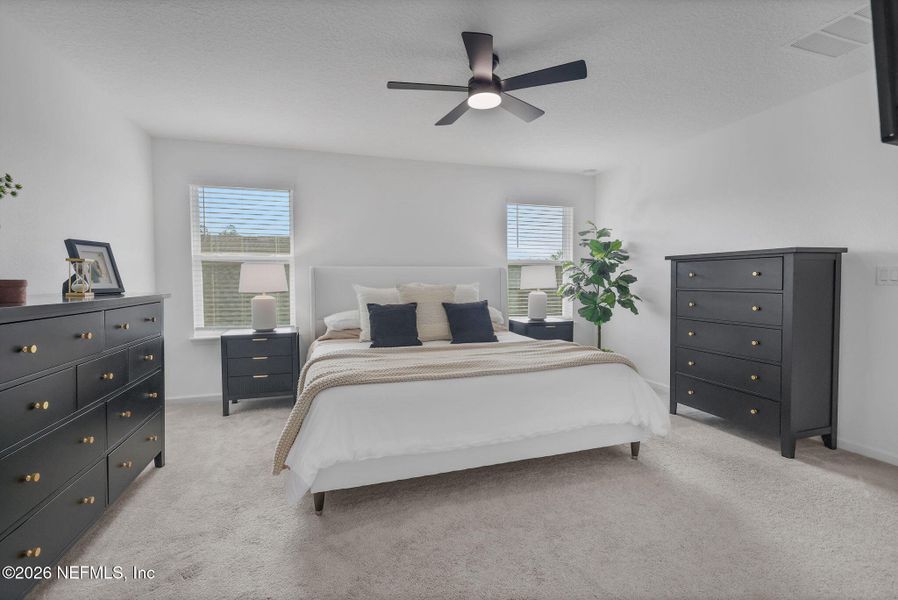 Furnished interior view inside a new home in St Augustine Lakes, St. Augustine (Image 21). Furnished interior view inside a new home in St Augustine Lakes, St. Augustine (Image 21).