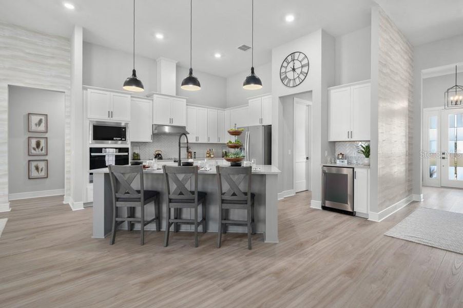 Furnished interior view inside a new home in , Fruitland Park (Image 25). Furnished interior view inside a new home in , Fruitland Park (Image 25).