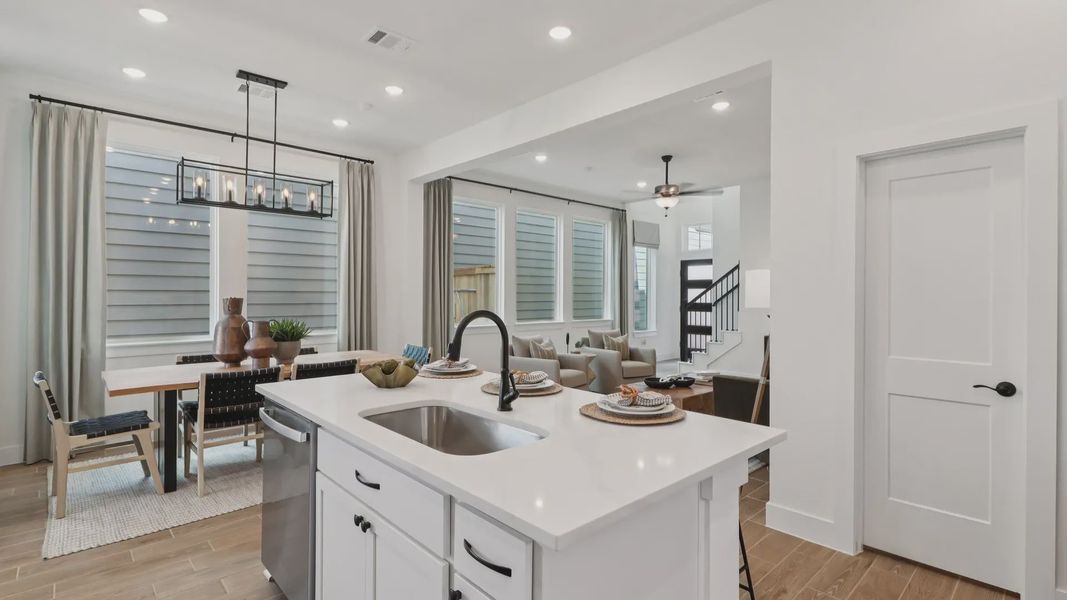 Representative furnished interior of a home built from the Versailles by Chesmar Homes in Kresston Chateau, Montgomery (Image 12). Representative furnished interior of a home built from the Versailles by Chesmar Homes in Kresston Chateau, Montgomery (Image 12).