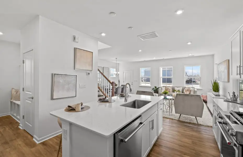 Furnished interior view inside a new home in Riverstone, Monroe (Image 5).