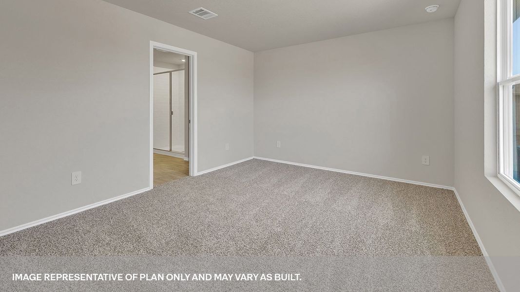 Representative unfurnished interior of a home built from the The Barton by D.R. Horton in Spring Valley, New Braunfels (Image 22).