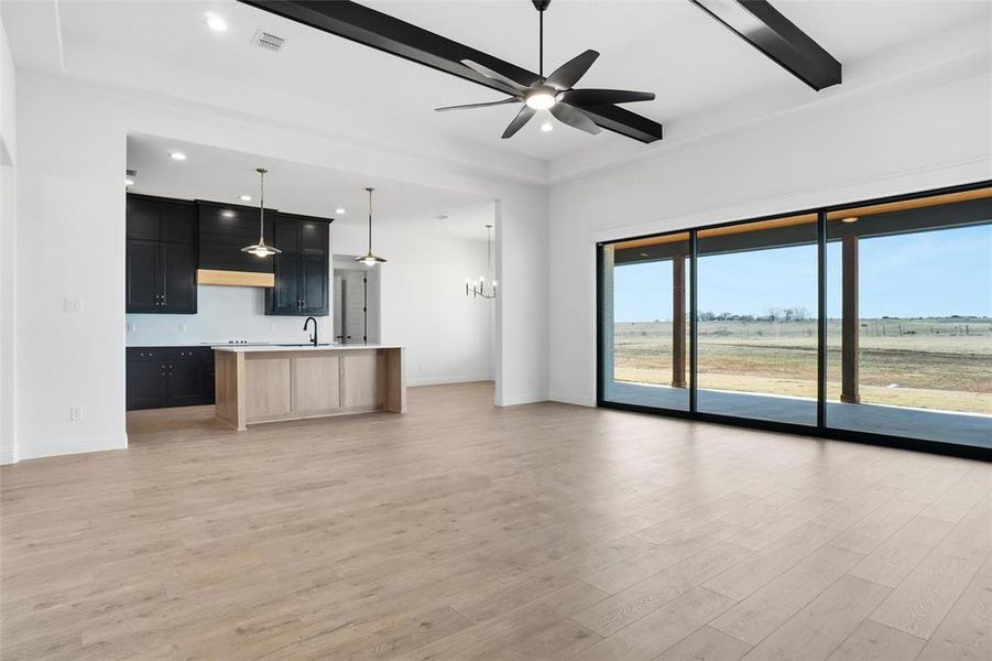 Spacious, unfurnished interior of a new home in , Godley (Image 36).